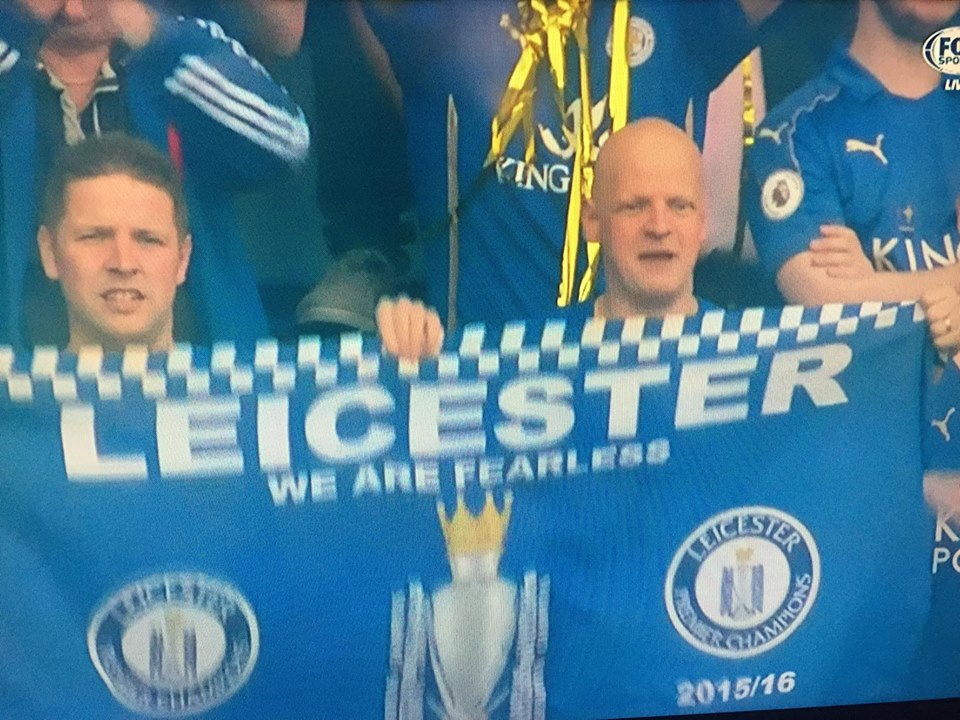 Tifosi Leicester festa 2